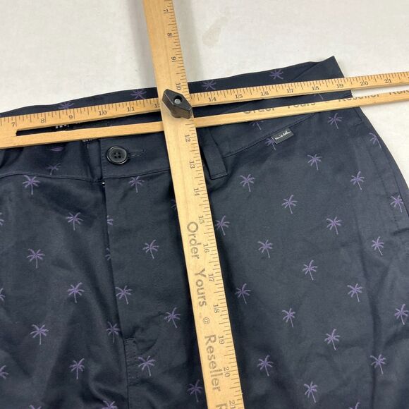 Travis Mathew Mens Palm Tree Print Performance Shorts Size 38 Golf Resort Surf - Picture 7 of 9